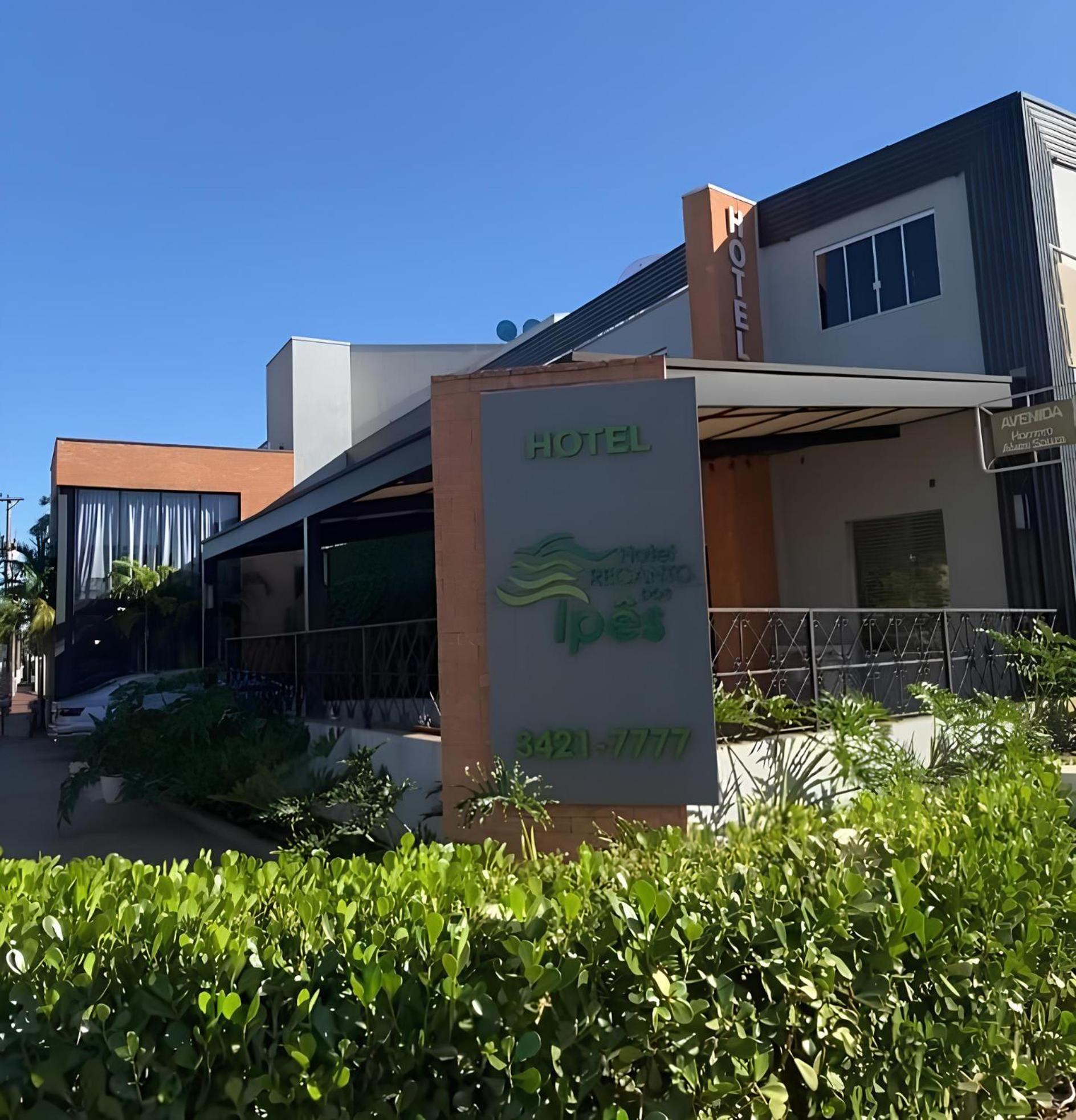 Hotel Recanto Dos Ipes Frutal Exterior foto